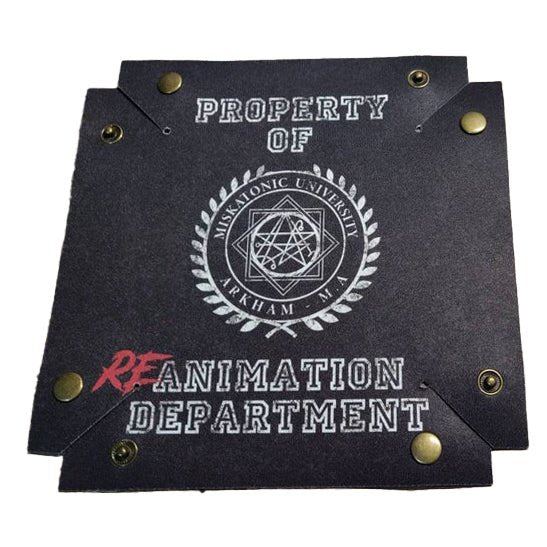 Dice Tray - Miskatonic Reanimation Department Dice Tray Board Game Tabletop Gaming Gifts Accessories, RPG D&D Dice