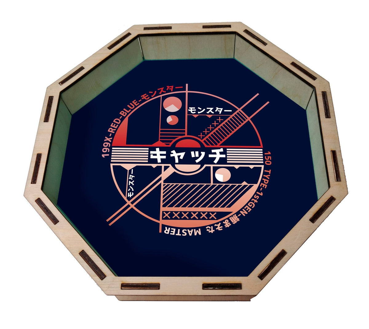 Dice Tray - Pokemon Pokeball Board Game Tabletop Gaming Gifts Accessories, RPG D&D Dice