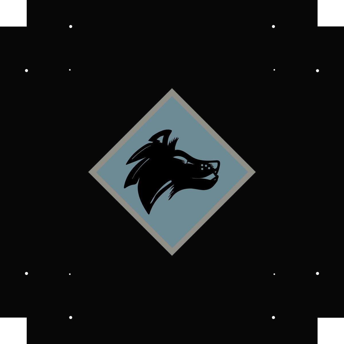Dice Tray - Space Wolves Inspired (for Warhammer Space Wolves) Board Game Tabletop Gaming Gifts Accessories, RPG D&D Dice