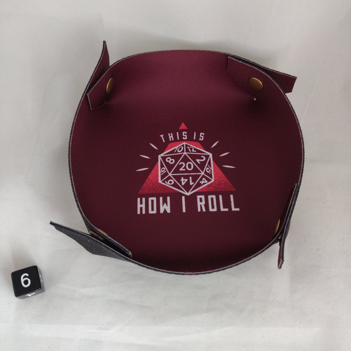 Dice Tray - This is How I Roll Dice Tray Board Game Tabletop Gaming Gifts Accessories, RPG D&D Dice