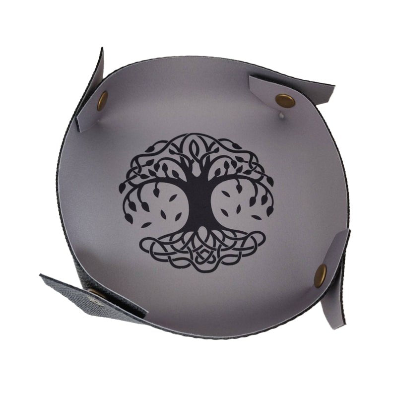 Dice Tray - Yggdrasil Norse Mythology Tray Board Game Tabletop Gaming Gifts Accessories, RPG D&D Dice