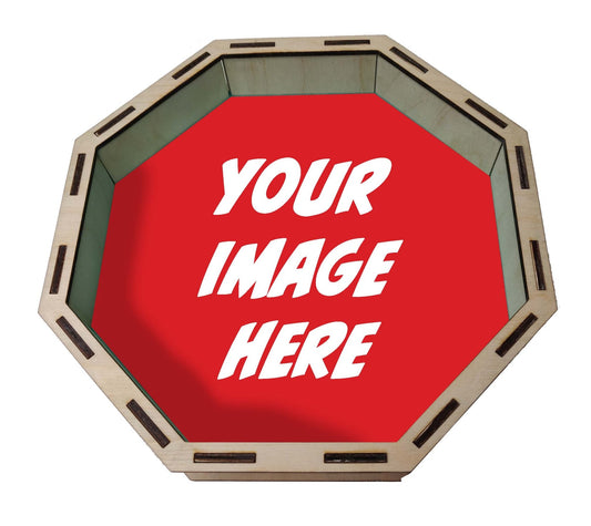 Dice Tray - Your Image on a Tray Board Game Tabletop Gaming Gifts Accessories, RPG D&D Dice