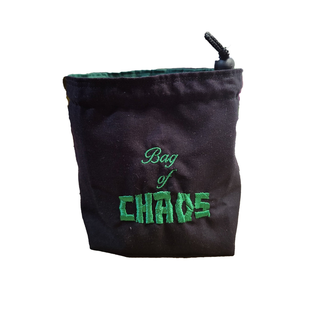 Embroidered Dice Bag - Bag of Chaos for Warhammer Board Game Tabletop Gaming Gifts Accessories, RPG D&D Dice