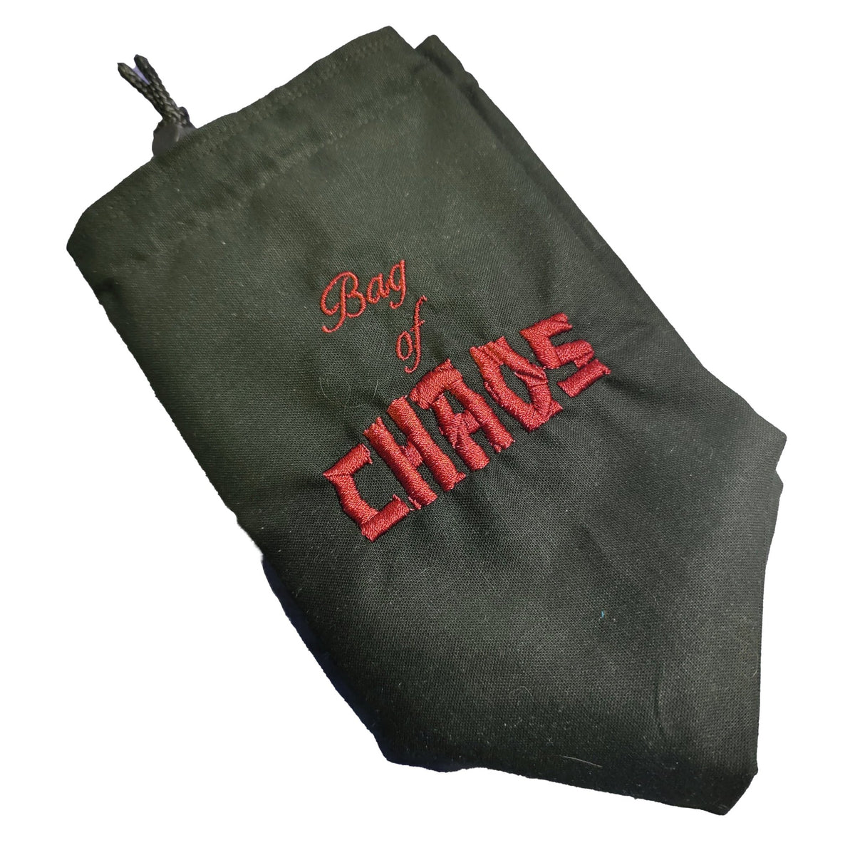 Embroidered Dice Bag - Bag of Chaos for Warhammer Board Game Tabletop Gaming Gifts Accessories, RPG D&D Dice