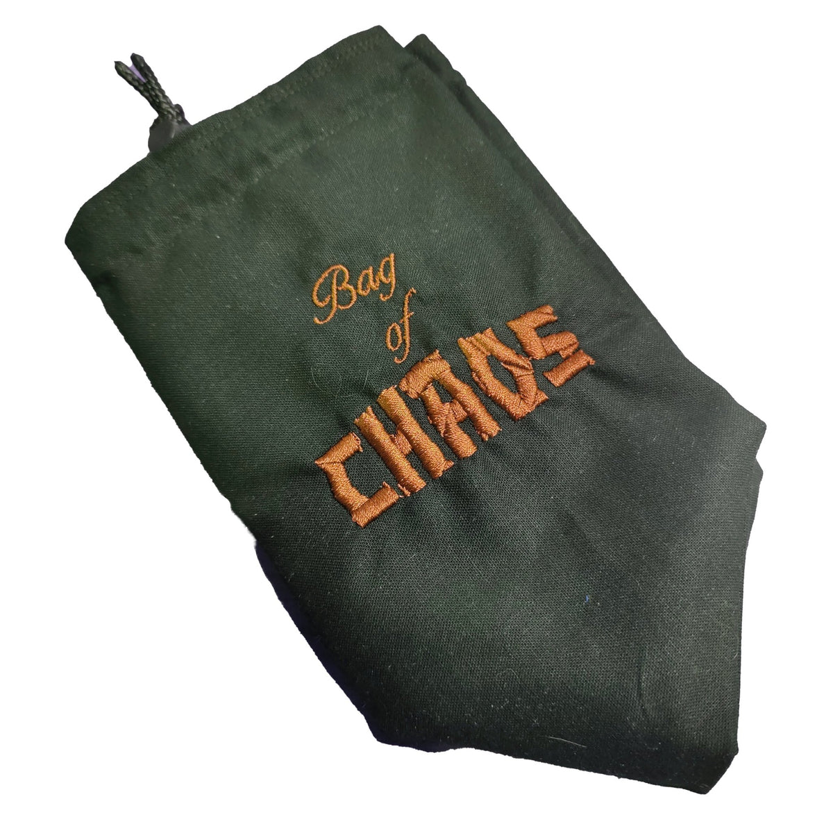 Embroidered Dice Bag - Bag of Chaos for Warhammer Board Game Tabletop Gaming Gifts Accessories, RPG D&D Dice