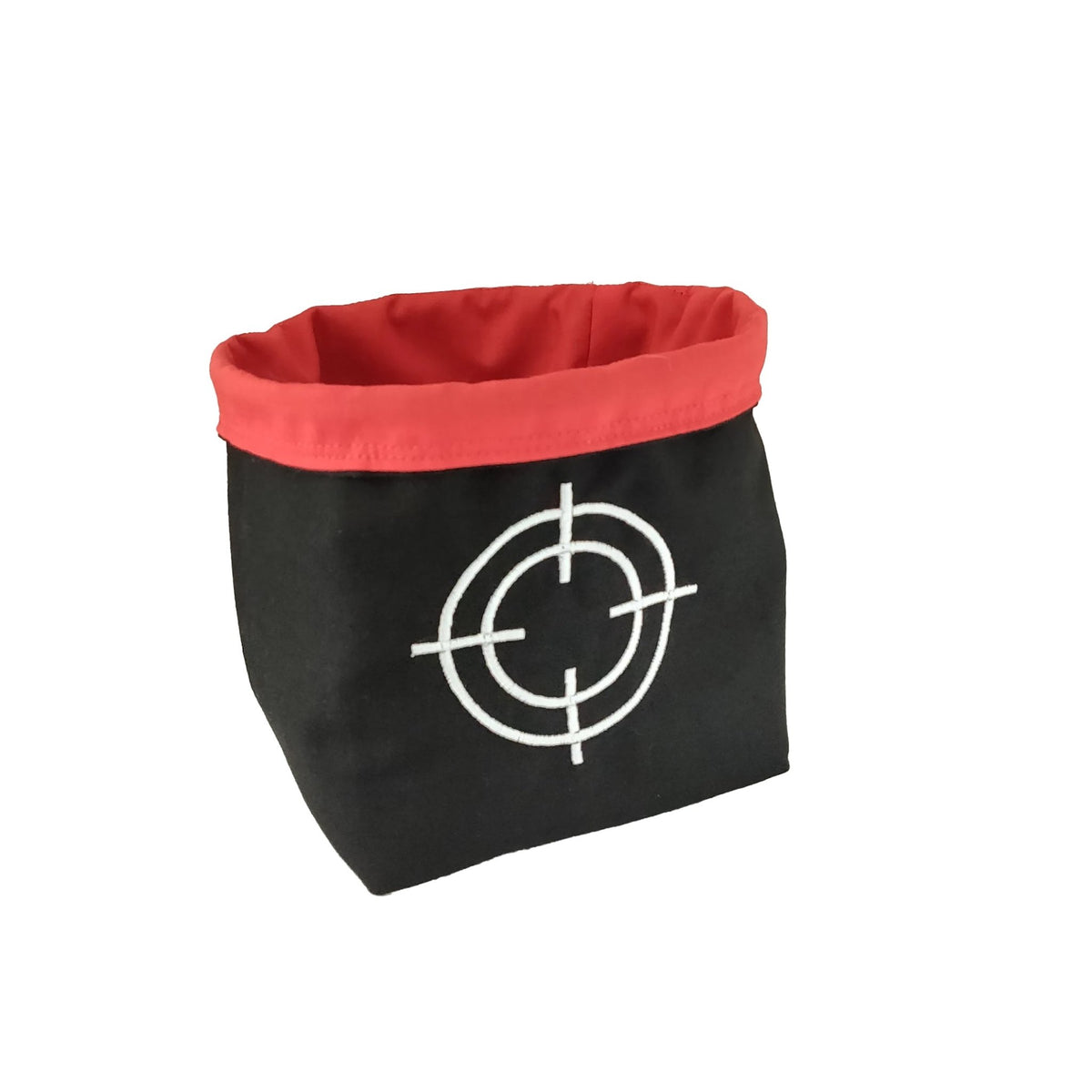 Embroidered Dice Bag - Crosshair Dice Bag, Bag for Bolt Action Board Game Tabletop Gaming Gifts Accessories, RPG D&D Dice