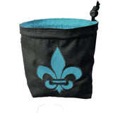 Embroidered Dice Bag- Fleur de Lis Storage Bag Board Game Accessories, Tabletop Gaming Gifts, RPG Dnd Dice