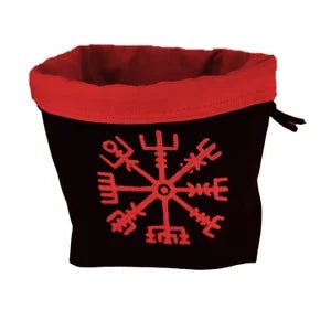 Embroidered Dice Bag - Viking Celtic Symbols Board Game Tabletop Gaming Gifts Accessories, RPG D&D Dice