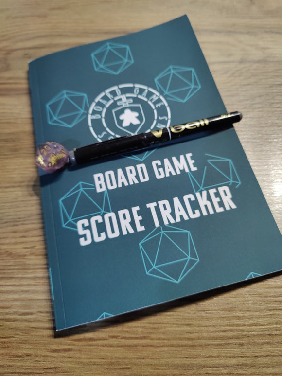 Notebook - Board Game Score Tracker Board Game Accessories, Tabletop Gaming Gifts, RPG Dnd Dice