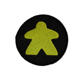 Patches - Meeple Design Board Game Tabletop Gaming Gifts Accessories, RPG D&D Dice