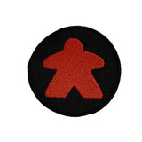 Patches - Meeple Design Board Game Tabletop Gaming Gifts Accessories, RPG D&D Dice
