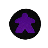 Patches - Meeple Design Board Game Tabletop Gaming Gifts Accessories, RPG D&D Dice