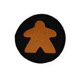 Patches - Meeple Design Board Game Tabletop Gaming Gifts Accessories, RPG D&D Dice