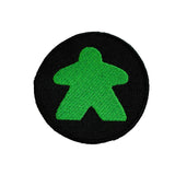 Patches - Meeple Design Board Game Tabletop Gaming Gifts Accessories, RPG D&D Dice