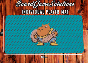 Playmat - Capybara Tabletop Gaming Mat Board Game Accessories, Tabletop Gaming Gifts, RPG Dnd Dice
