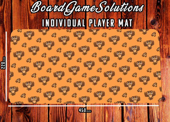 Playmat - Cartoon Owl Tabletop Gaming Mat Board Game Accessories, Tabletop Gaming Gifts, RPG Dnd Dice