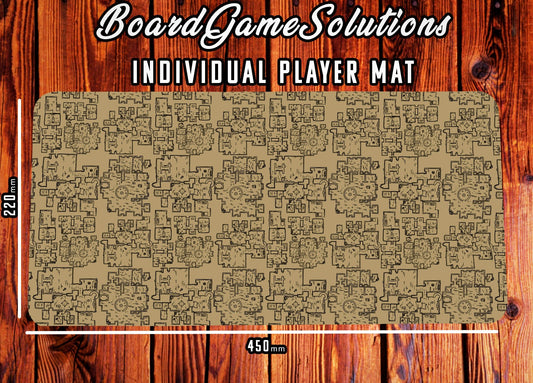 Playmat - Dungeon Tile Tabletop Gaming Mat Board Game Tabletop Gaming Gifts Accessories, RPG D&D Dice