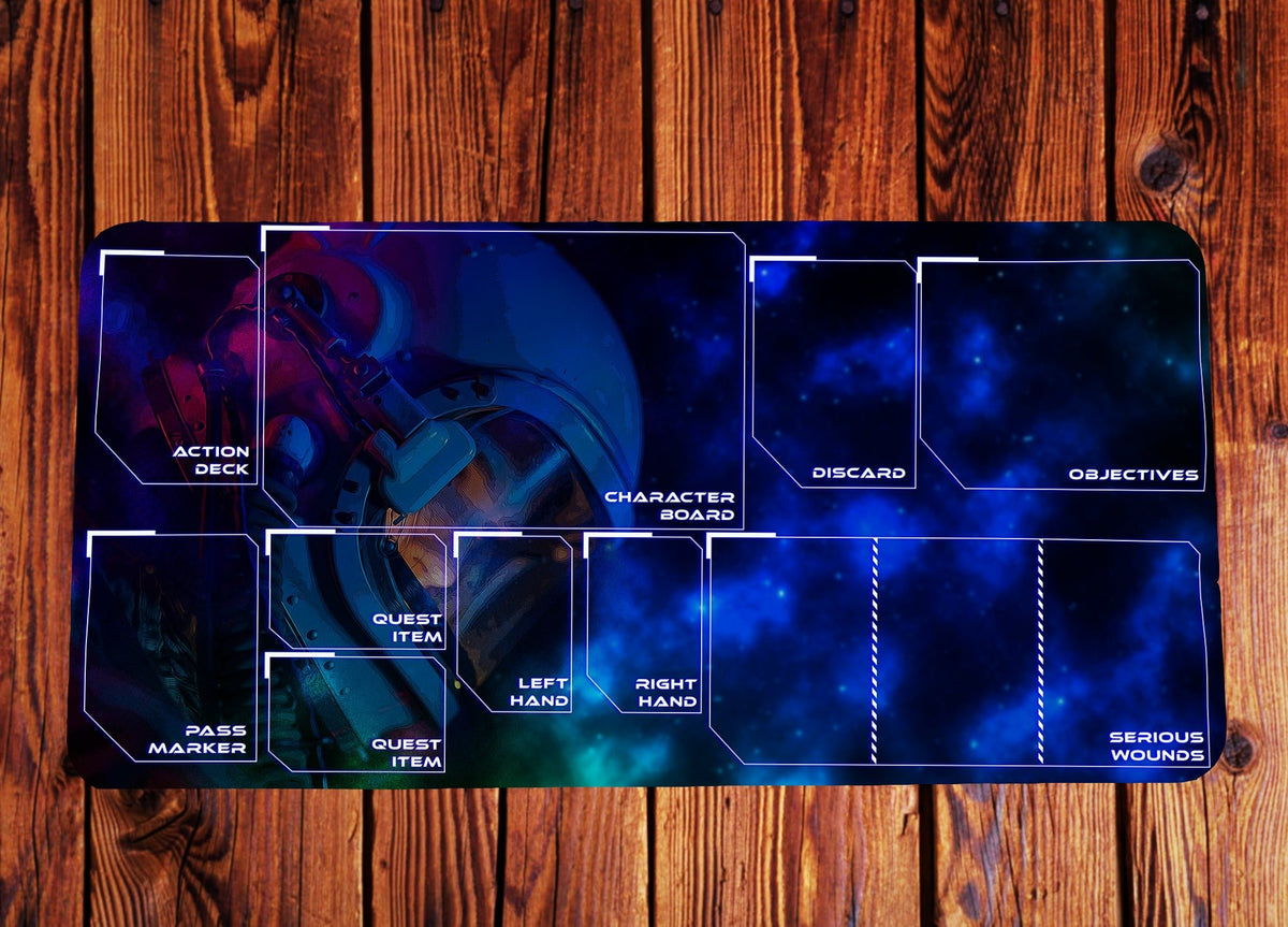 Playmat - Nemesis Individual Player Mats Board Game Tabletop Gaming Gifts Accessories, RPG D&D Dice