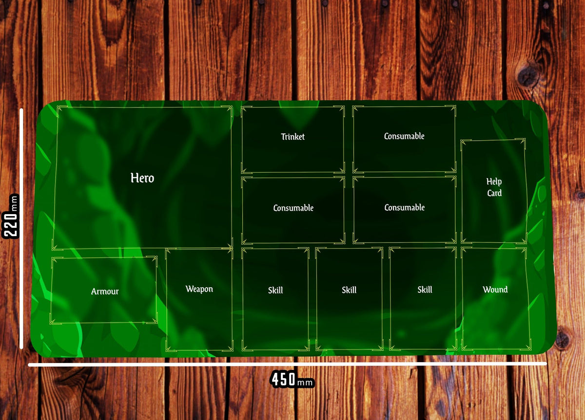 Playmat - Suitable for Descent Legends of the Dark Board Game Tabletop Gaming Gifts Accessories, RPG D&D Dice