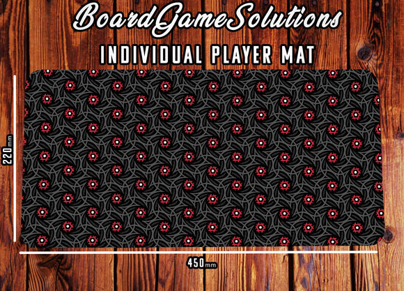 Playmat - Warrior Stars Patterned Tabletop Gaming Mat Board Game Accessories, Tabletop Gaming Gifts, RPG Dnd Dice