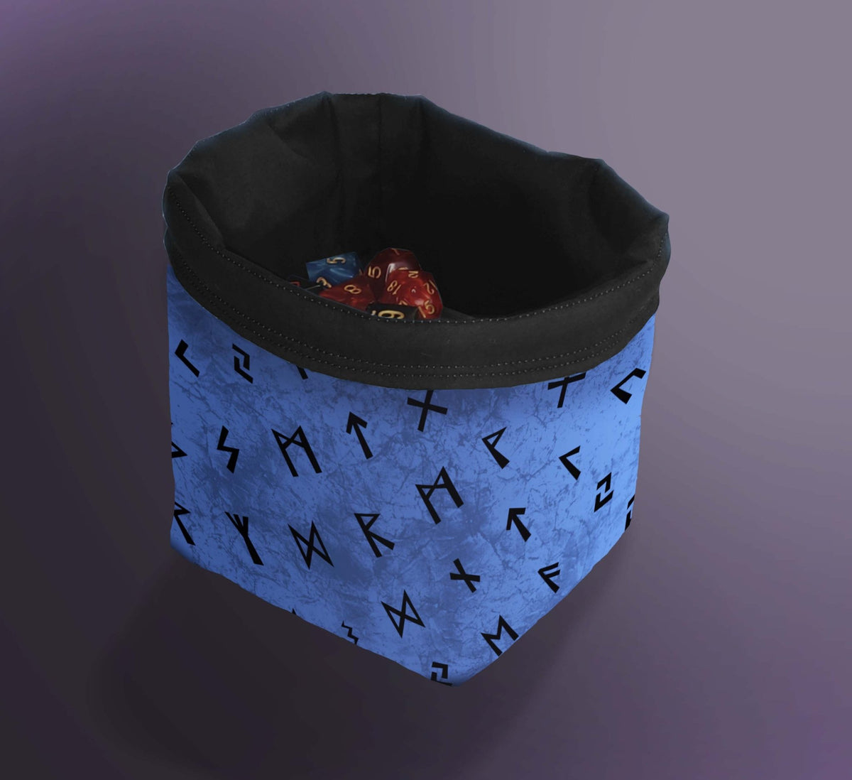 Printed Dice Bag - Dwarven Rune Dice Bag Board Game Tabletop Gaming Gifts Accessories, RPG D&D Dice