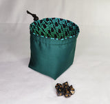 Printed Dice Bag- Lootman Board Game Accessories, Tabletop Gaming Gifts, RPG Dnd Dice