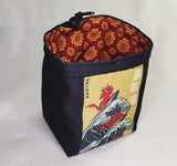 Printed Dice Bag - Lucky Dragon Bag of Holding Board Game Tabletop Gaming Gifts Accessories, RPG D&D Dice