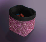 Printed Dice Bag - Paisley Print Board Game Tabletop Gaming Gifts Accessories, RPG D&D Dice