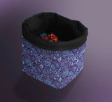 Printed Dice Bag - Paisley Print Board Game Tabletop Gaming Gifts Accessories, RPG D&D Dice