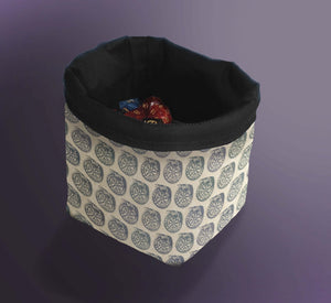 Printed Dice Bag- Send a Raven Board Game Accessories, Tabletop Gaming Gifts, RPG Dnd Dice