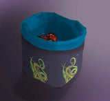 Printed Dice Bag- Tentacles Board Game Accessories, Tabletop Gaming Gifts, RPG Dnd Dice