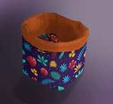 Printed Dice Bag- Tropical Print Bag Board Game Accessories, Tabletop Gaming Gifts, RPG Dnd Dice