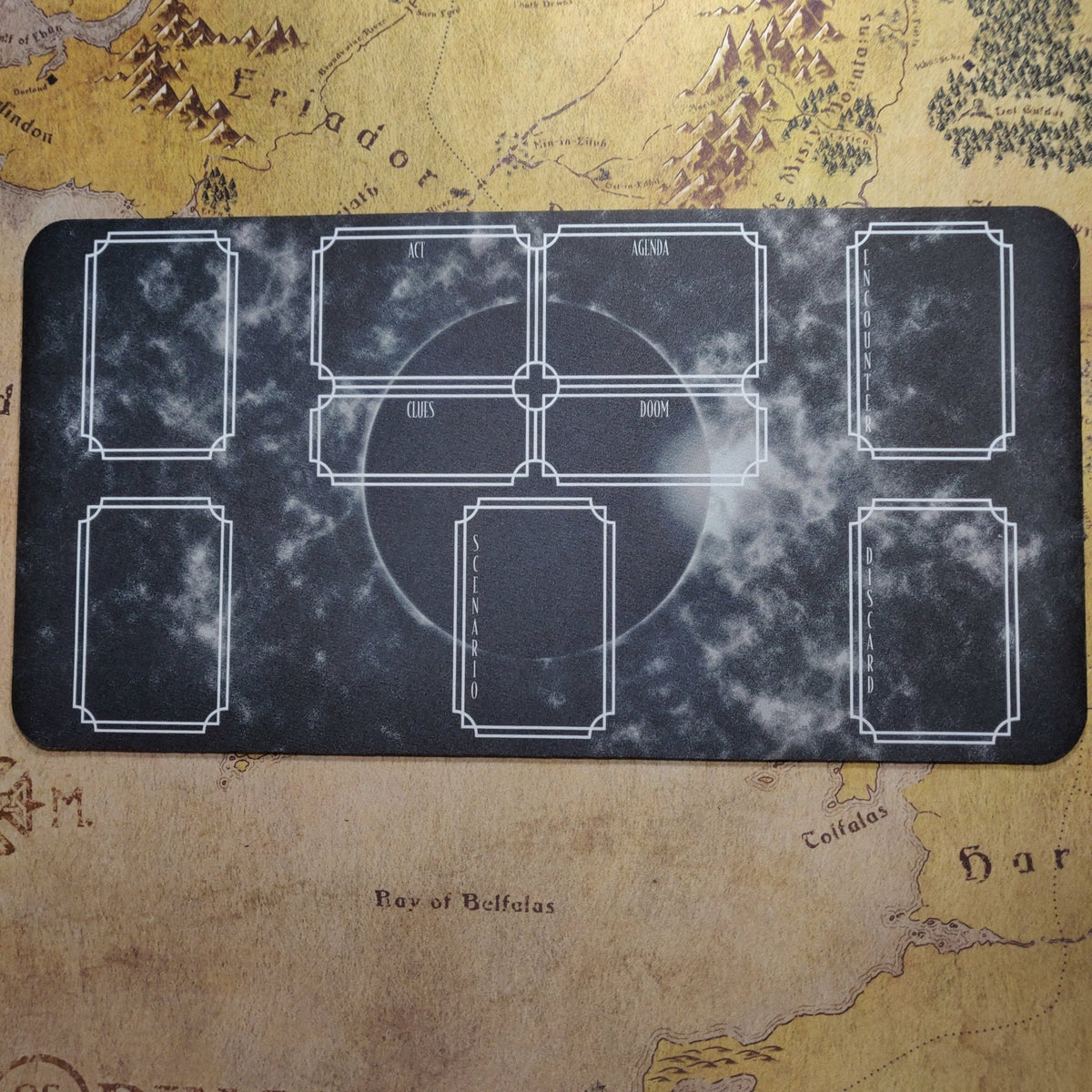 Table mat - Table Game Mat Suitable for Arkham Horror LCG Board Game Tabletop Gaming Gifts Accessories, RPG D&D Dice