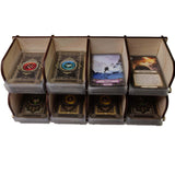 Wooden Card Organiser- Laser Cut (Mini American Card Size) Board Game Accessories, Tabletop Gaming Gifts, RPG Dnd Dice
