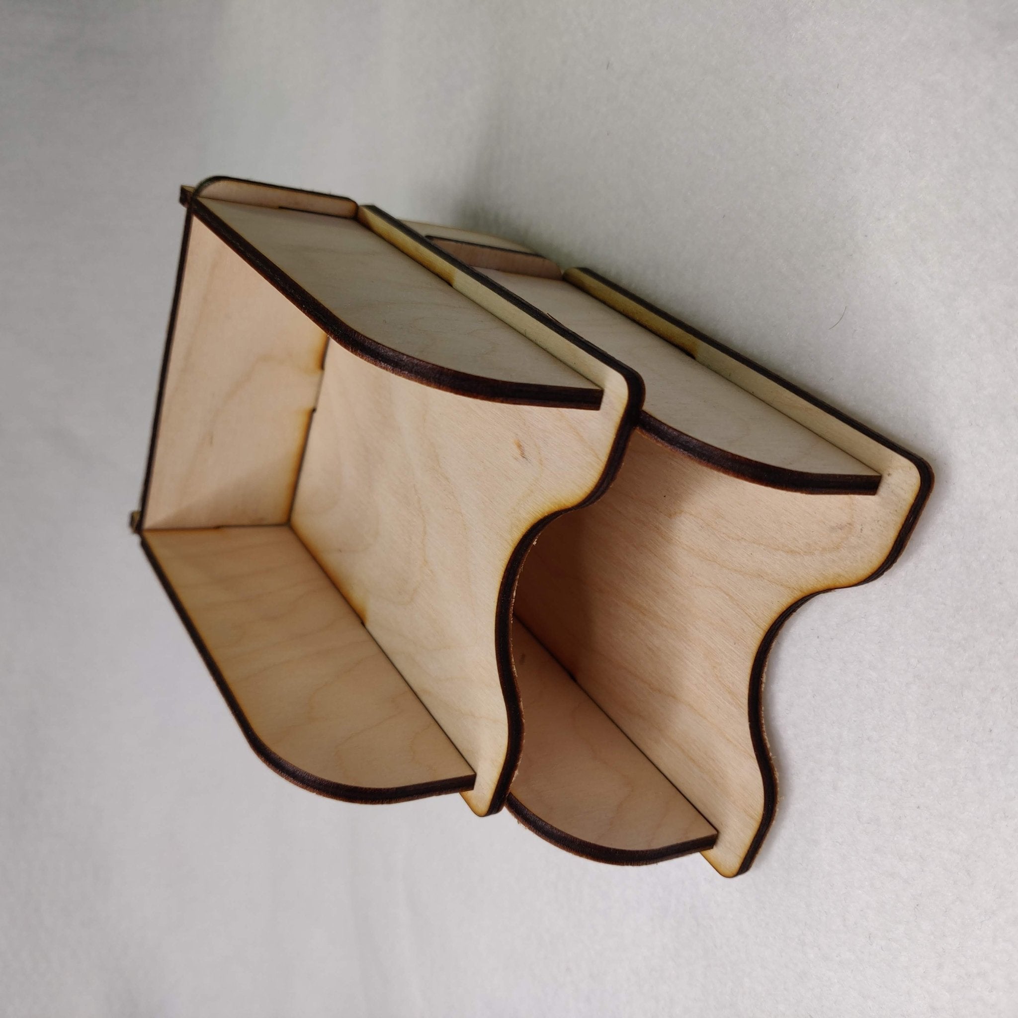 Wooden Deck Organiser- Ash Draw/Discard Box - Component Tray ...